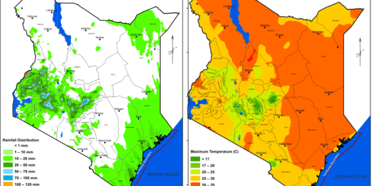 Kenya Met Weather Outlook For September 7 To September 11