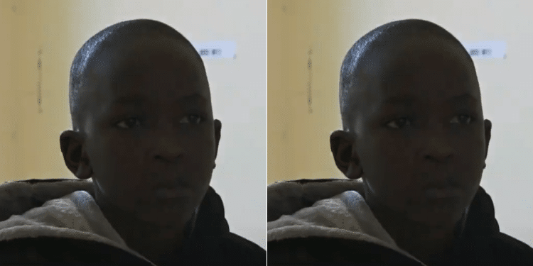 Twelve-Year-Old Louis Karinga 