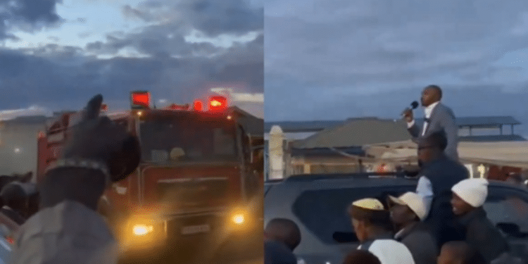 Morara Kebaso Exposes How Fire Engine Distracted Nyeri Tour