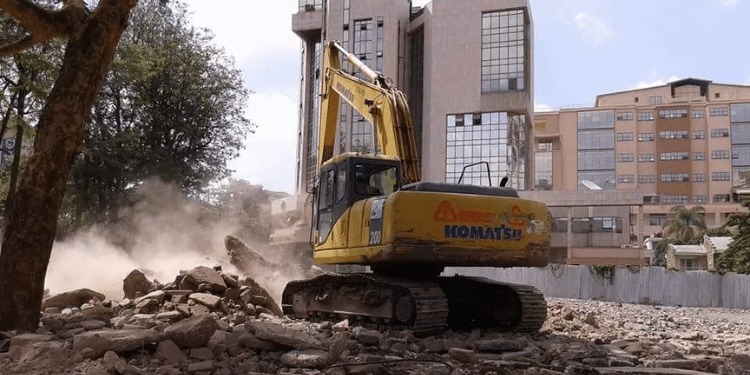 Shauri Moyo: Excavation Site Collapses In Nairobi