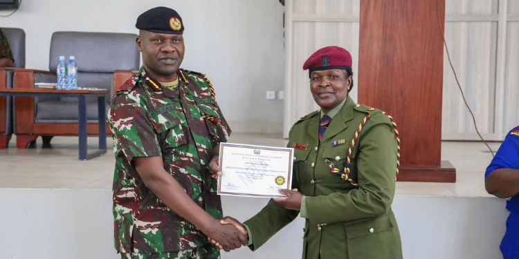 Ig Gilbert Masengeli National Police Leadership Academy (Npla) In Ngong On September 13. Photo/ Nps