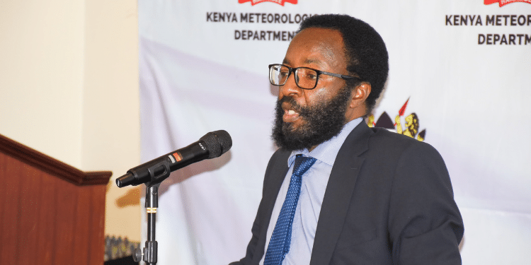 Kenya Met Lists Regions To Experience Rain &Amp; Cold Nights This Week Director Of Meteorological Services Dr. David Gikungu Releasing The Forecast For The Upcoming October-November-December Rainy Season On August 28, 2024. Photo/ Kenya Met. Weather