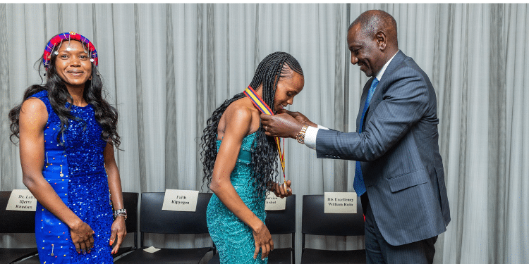 Kipyegon, Chebet Feted By Prestigious Academy Of Achievement