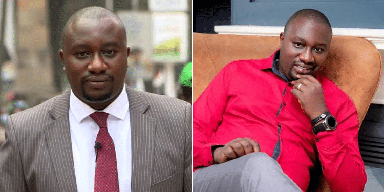 A Collage Of Former Ntv Journalist And Political Affairs Reporter Kennedy Murithi. Photo/ Muriithi