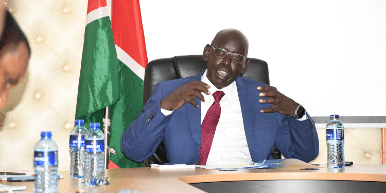 Tsc Issues Four Directives To Teachers Amid Rising School Fire Incidents Principal Secretary State Department For Basic Education Dr. Belio R. Kipsang. Photo/Moe