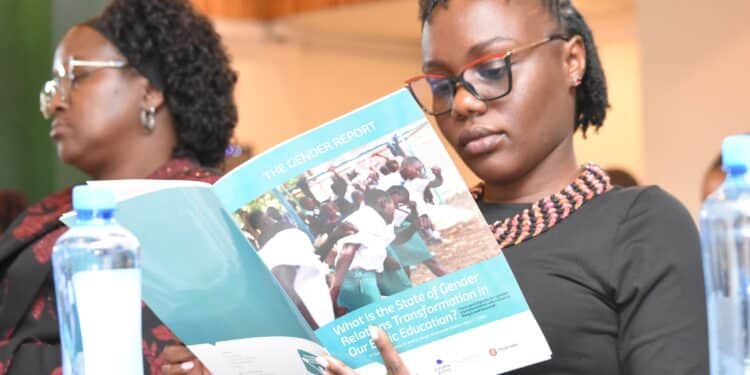 Stakeholders During The Release Of The State Of Gender Relations Transformation In Our Basic Education Report. Photo/Usawa Agenda