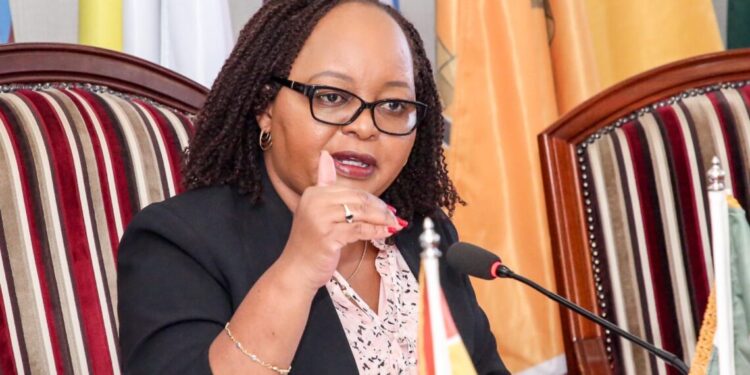 Cog Chair Anne Waiguru. Photo/Moh.