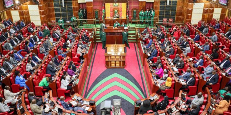 Members Of Parliament In Past Plenary Session. Photo/ Parliament Of Kenya