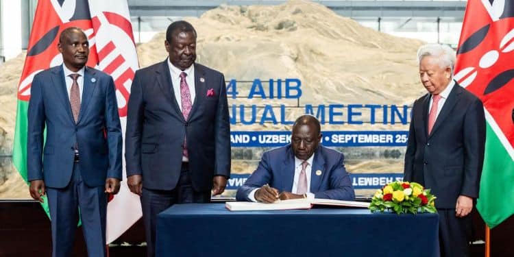 Kenya Officially Joins Billion Dollar Asian Bank For Funding Ruto