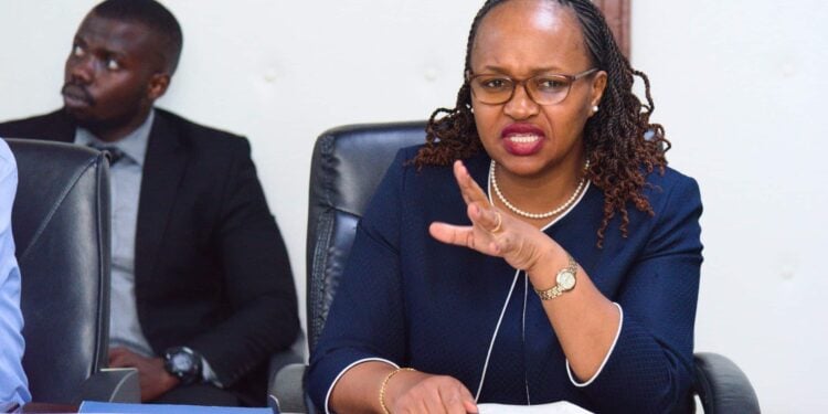 Kra Issues Reminder To All Businesses Kra Commissioner Domestic Taxes Rispah Simiyu. Photo/ Kra.