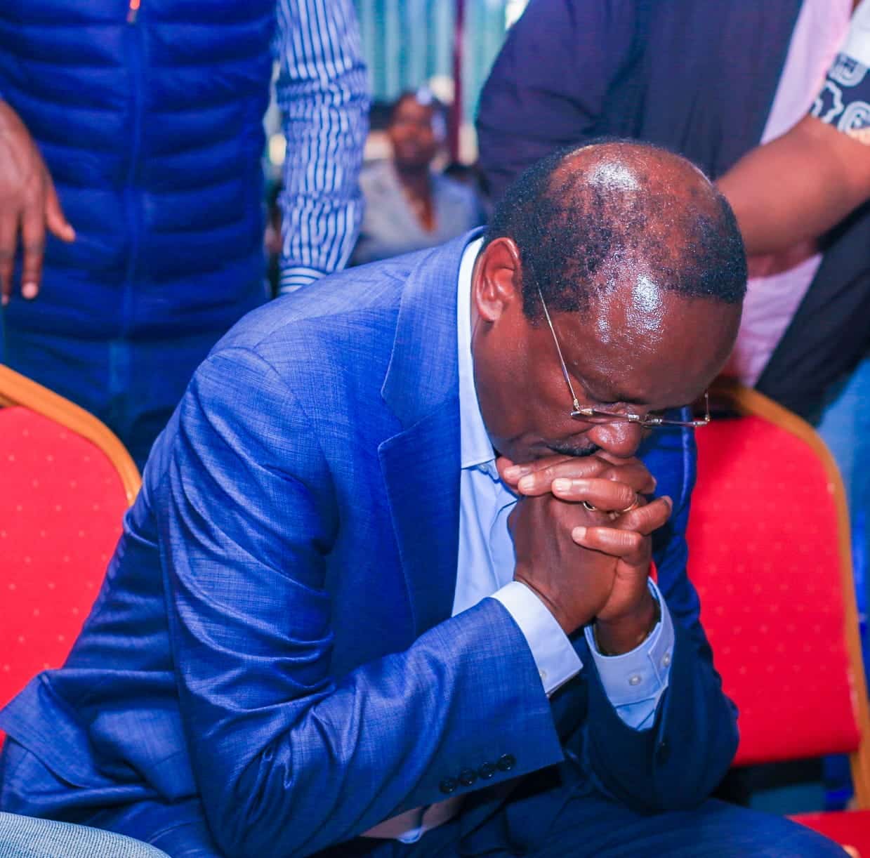 Kalonzo Collapsed During Protests