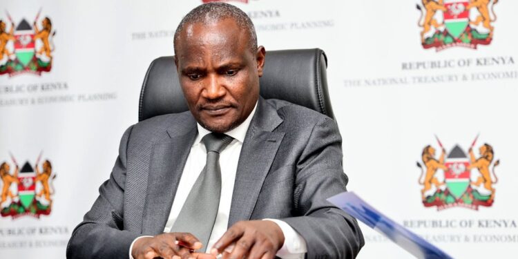A Photo Collage Of Treasury Cs John Mbadi And Tsc Ceo Nancy Macharia. Photo/Treasury/Tsc. 