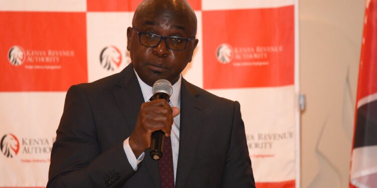 Kra Commissioner General Humphrey Wattanga Speaks During A Past Function. Photo/Kra X
