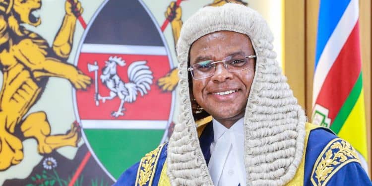 Senate Speaker Amason Jeffah Kingi