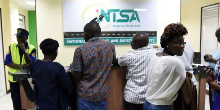 Citizens Getting Services At Ntsa Offices. Photo/ Ntsa.