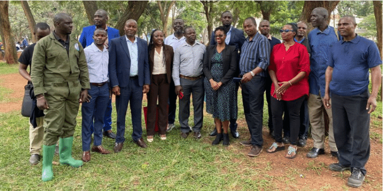 Members Of The Waste And Environment Management Association. Photo/ Nema