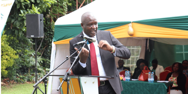 Governor, H.e. Erick Mutai While Presiding Over Finlays Community Trust To Award Scholarships To Bright Students From Kericho And Bomet Counties. Photo/Kericho County Govt