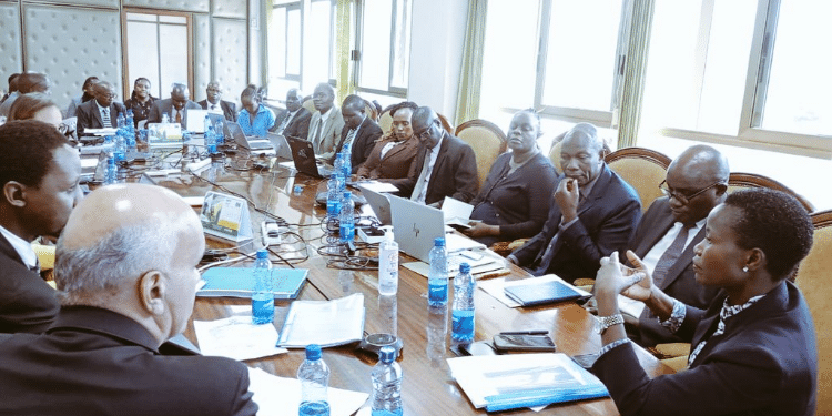 The State Department For Msmes Hosted World Bank Kenya Mission On The National Youth Opportunities Towards Advancement (Nyota) Project, To Finalize On The Effectiveness Ahead Of The Project Roll Out This Year. Photo/Msmes