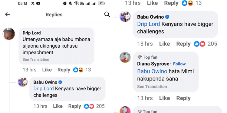 Embakasi East Mp Paul Ongili, Alias Babu Owino During A Meeting With University Student Leaders On October 4, 2024. Photo/ Babu Owio Fb.