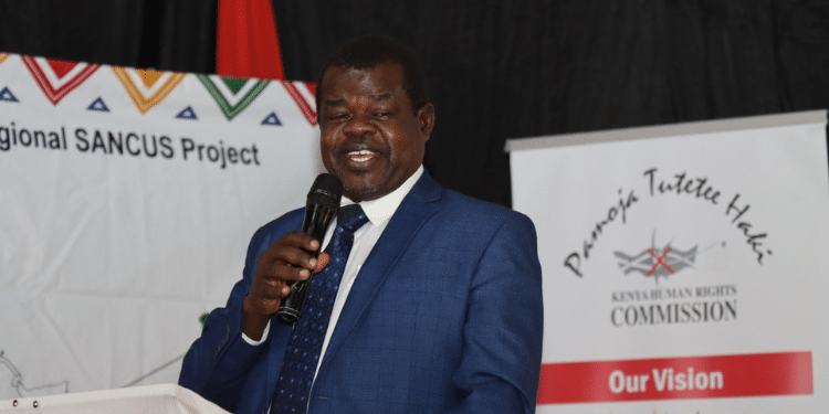 Sen. Okoiti Andrew Omtatah Human Rights Activist During A Past Event Of Khrc. Photo/Khrc