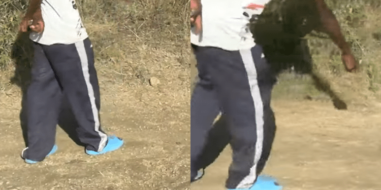 A Photo Collage Of Mercy Kwamboka And The Thicket Where Her Body Was Found In Mwiki, Nairobi. Photo/ Screengrab.