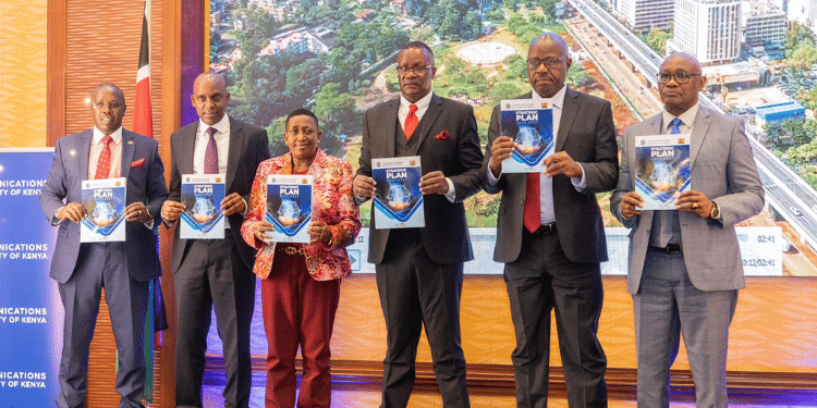 Officials From The Ca While Unveiling Their 5Th Strategic Plan 2023-2027. Photo/Ca