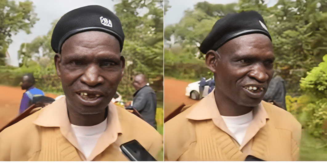 A Collage Of Chief Protus Wechuli . Photo/ Screen Grab