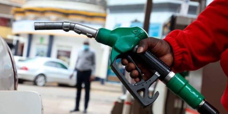 A Fuel Pump In Kenya. Photo/ Nation. Central Bank Of Kenya (Cbk) Headquarters In Nairobi. Photo Epra
