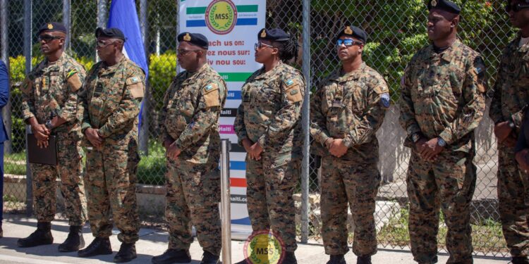 Six Royal Bahamas Defence Forces (Rbdf). Photo/ Mss
