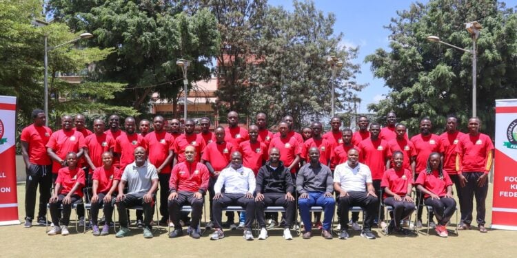 Fkf Introduces New Coaching Courses &Amp; Training Program A Past Training Of Coaches On Caf D License Mysa Course. Photo/ Fkf.
