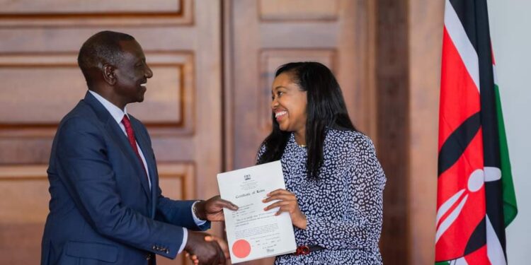 President William Ruto With Nakuru Governor Susan Kihika During An Event On September 11, 2024, In Nakuru County. Photo/ Kihika X.