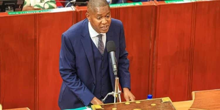 Kibwezi West Mp Mwengi Mutuse During Jlac Session With The Prisons Service Led By The Commissioner General Brigadier (Rtd) John Kibaso Warioba On June 6, 2023. Photo/ Mutuse X.
