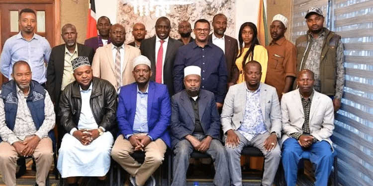 Odm Politician Decamps To Uda Party The Uda Secretary General Hassan Omar With The Marsabit Odm Leaders Who Decamped To Uda. Photo: Uda X Account