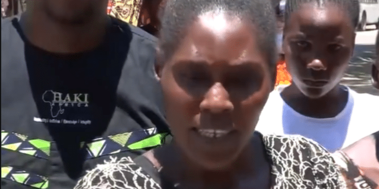 Photo Showing The Family Members And The Human Rights Representative While Addressing The Media. Photo/Screengrab.