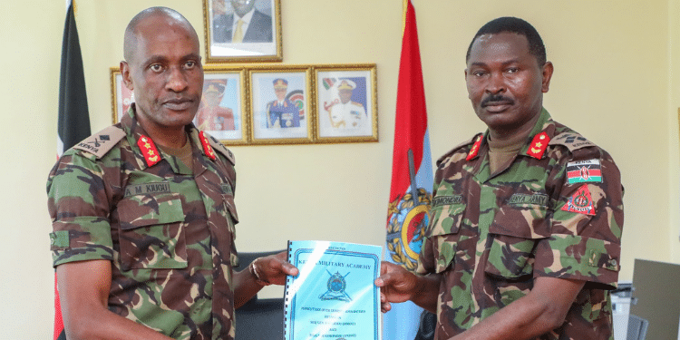 Kdf Major General Muthuri Kiugu Retires Kdf Major General Muthuri Kiugu Retires