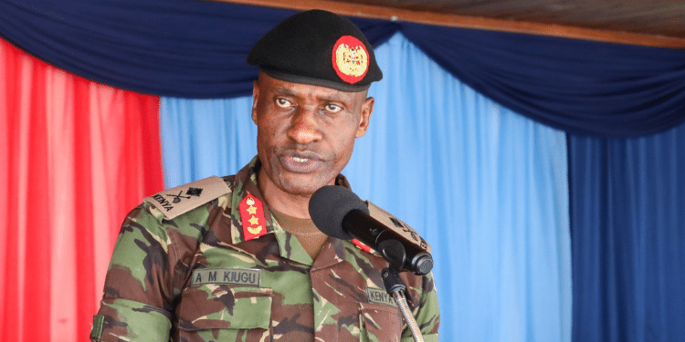 Kdf Major General Muthuri Kiugu Retires Kdf Major General Muthuri Kiugu Retires