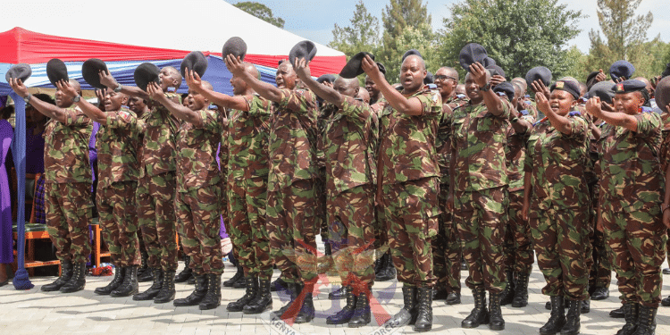 Kdf Major General Muthuri Kiugu Retires Kdf Major General Muthuri Kiugu Retires