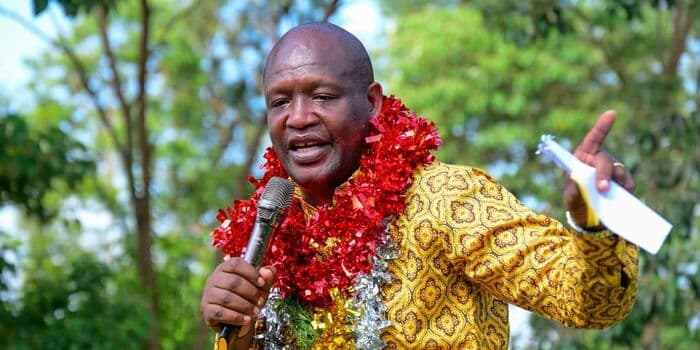 Kericho Governor Eric Mutai At A Past Event. Photo/ Eric Mutai