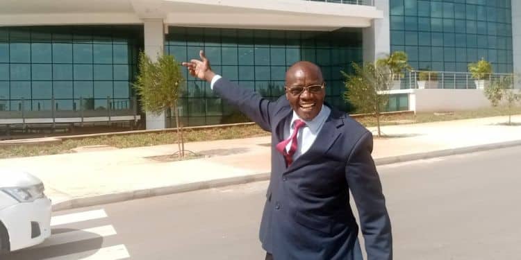 Former Ktn News Anchor And Dau La Elimu Show Host, Mwalimu Frank Otieno.