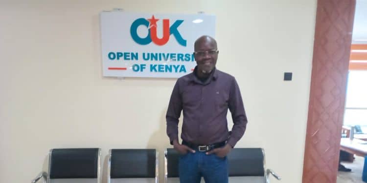 Former Ktn News Anchor And Dau La Elimu Show Host, Mwalimu Frank Otieno.