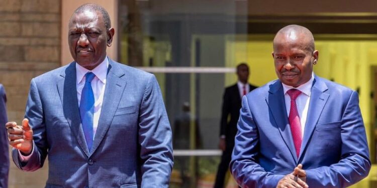 Kithure Kindiki Swearing-In Ceremony At Kicc
