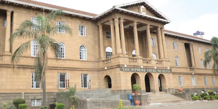 Why Five Supreme Court Judges Have Withdrawn From Raphael Tuju'S Ksh1 B Case Supreme Court. Photo/ Judiciary