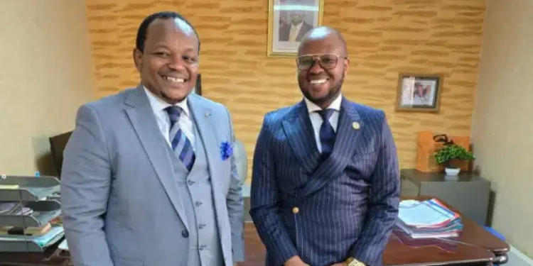 Former Mps Ngunjiri Wambugu (Nyeri Town) And George Theuri (Embakasi West), Who Now Work In The Office Of The Deputy President. Photo | Courtesy