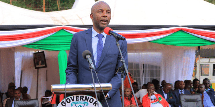 Murang'A County Governor Irungu Kang’ata In A Past Event. Photo/Murang'A County