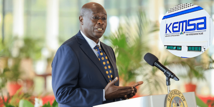 Inside Multibillion Kemsa Scandal Gachagua Is Roped In Dp Rigathi Gachagua During The Inauguration Of New Cabinet Secretaries. Photo/ Dpcs.