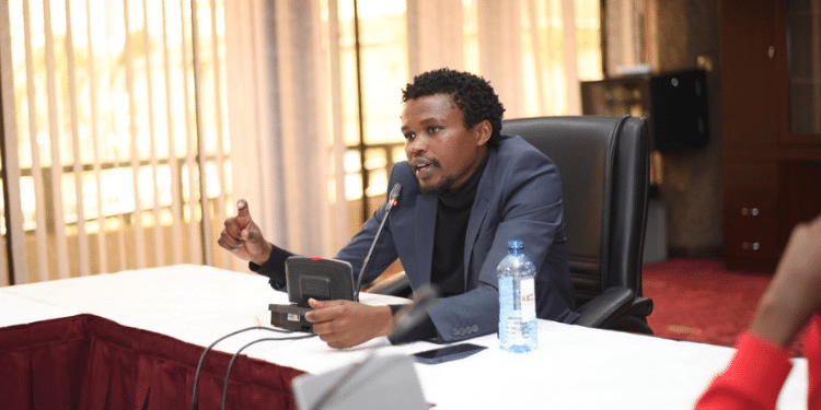 &Quot;Siezi Kataa Job&Quot;: Chipukeezy Responds To Gen Z Activists Criticizing Him For Working With Ruto Comedian Chipikeezy During A Creative Committee Meeting. Photo/Chipukeezy X Account