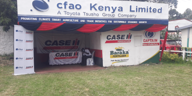 Reason Why Kenyans Have Stopped Buying Cars Cfao Kenya Limited Stand Set At The Nakuru Ask Show For Customers Interact With Their Machines. Photo/Cfao X