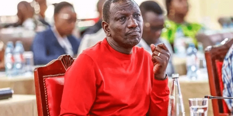 President William Ruto And At The National Executive Retreat In Naivasha, Nakuru On Tuesday, February 20, 2024. Photo/Pcs.