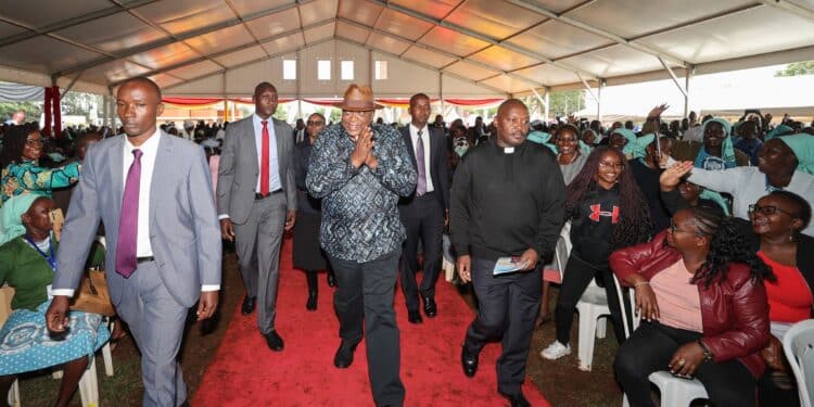 Ruto Addresses Uhuru After Meeting In Embu Church Function Ruto Addresses Uhuru After Meeting In Embu Church Function