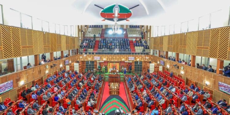 Ruto,Mps And Senators During During The State Of The Nationa Adress 2024. Photo/Parliament. Adani